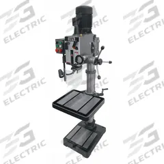 JET Floor Drill Press: Geared Head Drive, Fixed Speed, 60 RPM – 3,000 RPM, 230V AC /Three-Phase (MPN 354022). Key specifications — attr22849: 120 to 1,500 RPM; attr22858: 230V AC; attr73523: Tapping; attr22856: Geared Head; attr73570: Three-Phase; attr22850: 10 in; attr22846: 2 hp; attr22840: 3.2/3.2 A.