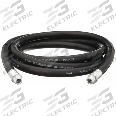 THERMOID Gasoline Hose Assembly: 3/4 in Hose Inside Dia., 200 psi, 12 ft Hose Lg - Softwall NBR/PVC Gasoline Hose Assemblies with Thermalon Cover