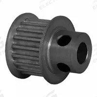 DAYTON Timing Pulley: Modified Curvilinear, Fixed, For GT Timing Belt Section, For 9 mm Belt Wd (MPN 19-3P09-6FA3). Key specifications — attr1328801: DAYTON; attr1328807: Clear Anodized; attr1328808: Powerhouse®.