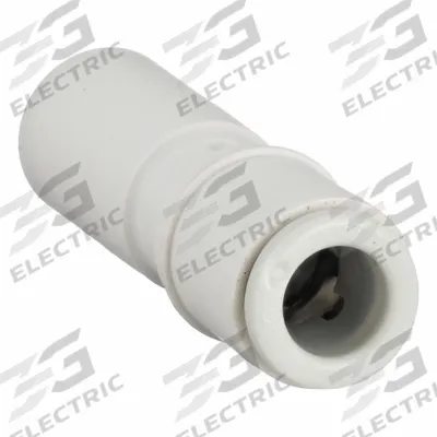 SMC Push-Fit Adapter Fitting: 6 mm OD x 10 mm OD Size, Push-to-Connect x Push-to-Connect - Polybutylene & Brass Tube Fittings