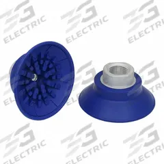 SCHMALZ Vacuum Pad Assembly: Flat, G3/8 in, 67 mm Pad Dia, NBR, Blue, 60 A, 31 mm Pad Ht, SAF (MPN 10.01.01.10512). Key specifications — attr1019101: 10.01.01.10512; attr1019103: SCHMALZ; attr1019107: 60 A.