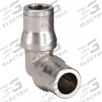 LEGRIS Push-Fit Elbow Fitting: 1/4 in OD x 1/4 in OD Size, Push-to-Connect x Push-to-Connect, Brass (MPN 3602 56 00). Key specifications — Brand: LEGRIS.