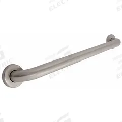 TAYMOR Wall Grab Bar: Straight, 36 in Lg, 1 1/2 in Dia, Stainless Steel, Satin, 300 lb Wt Capacity (MPN 01-C230036). Key specifications — Brand: TAYMOR; Mount Orientation: Right-Hand.