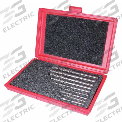 CLEVELAND Counterbore Set: 9 Pc - Built-in-Pilot Counterbore Sets