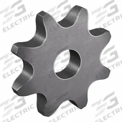 TRITAN Roller Chain Sprocket: No Hub, For Single Strands, 100, 8 Teeth, 3.266 in Pitch Dia, Steel (MPN 100A08H X 1). Key specifications — Brand: TRITAN.