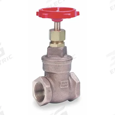 MILWAUKEE VALVE Gate Valve: 2 in, Bronze, Non-Rising, FNPT x FNPT - Non-Rising Stem Bronze General Purpose Gate Valves