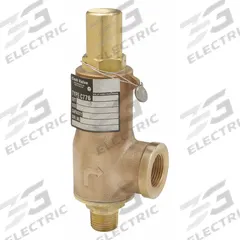 CASH VALVE Safety Relief Valve: Bronze, Brass, 1 1/4 in x 1 1/2 in, MNPTF x FNPTF, 30 psi to 514 psi (MPN C776BHGHK01-KM10-0250). Key specifications — Brand: CASH VALVE.