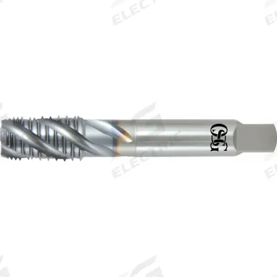 OSG Pipe Tap: 3/4"-14 NPT, 4 Flute, Interrupted Thread, V Coated Cobalt (MPN 1657007008) - Interrupted-Thread Spiral-Flute Pipe Taps