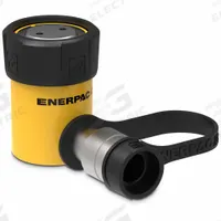 ENERPAC Hydraulic Ram: Single Acting, 10 ton Nominal Capacity, 1 in Nominal Stroke Lg, Steel (MPN RC101). Key specifications — attr98927: ENERPAC.