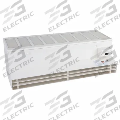 Dayton Air Curtain Cabinet: 15 3/4 in x 38 in x 13 in, Steel Housing, Light Tan - Air Curtain Cabinets