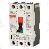 EATON Molded Case Circuit Breaker: 150 A Amps, 100kA at 480V AC, Fixed, ABC, Line/Load Lug, Std, JG (MPN JGH3150FAG). Key specifications — attr217792: JG; attr196056: 100kA at 480V AC; attr196057: Fixed; attr196058: ABC; attr196059: Line/Load Lug; attr196061: 250A/JG.