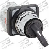 DAYTON Selector Switch: 30 mm Panel Mounting Size, 2 Positions, Extended Lever, 1NO/1NC, Metallic (MPN 30G310). Key specifications — AC Contact Rating: 10 A @ 600 V; Action: Maintained/Momentary; Cam: D; DC Contact Rating: 0.27 A @ 250 V; Hazardous Location Specification: Not Rated; Operator Head Material: Plastic; Operator Head Type: Long-Handled Knob; Operator Illumination: Non-Illuminated.