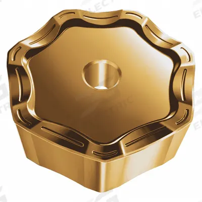 WALTER Heptagon Milling Insert: XNMF090612-D27 (MPN 7220851) - Heptagon Indexable Milling Inserts