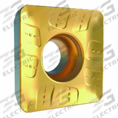 WIDIA Square Milling Insert: SDMT43PDRMH, SDMT1204PDRMH (MPN 6842068) - Square (S) Indexable Milling Inserts