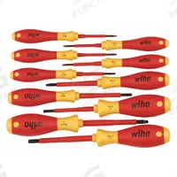 WIHA Insulated Screwdriver Set: 1-10 Pieces, 10 Pieces, Torx Tip, Ergonomic Grip, Not Tether Capable (MPN 32592). Key specifications — attr1205274: WIHA; attr1205269: T8.