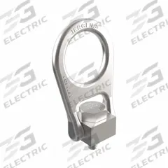 JERGENS Hoist Ring: Pivot/Swivel, Black Oxide-Coated Steel, 1/2"-13, Max. 2,500 lb, Lifting/Pulling (MPN 23910-SS). Key specifications — Brand: JERGENS; Thread Size: 1/2"-13; Operation: Pulling.