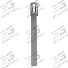 TY-RAP Cable Tie: 14 1/2 in Nominal Lg, 4 in Nominal Max. Bundle Dia., 0.19 in Wd, Silver, 2S, 50 PK (MPN LS-4.6-360A). Key specifications — Brand: TY-RAP; Locking Style: Ball Lock; Color: Silver.