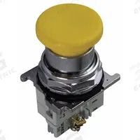 EATON Mushroom Head Push Button: Non-Illuminated, Mushroom Head Profile, Metallic, 30 mm, 1NC (MPN 10250T124-51). Key specifications — Brand: EATON; Action: Momentary; Series: 10250T; Push Button Material Type: Metallic.