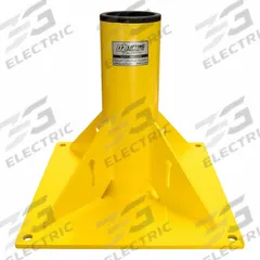OZ LIFTING PRODUCTS Mounting Base: Pedestal, 1,200 lb Max Load Capacity, Steel, For 3.62 in Mast Dia (MPN OZPED1). Key specifications — Brand: OZ LIFTING PRODUCTS; Material: Steel.