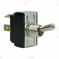 CARLING TECHNOLOGIES Toggle Switch: 3 Position, 4 Connections, SP3T, Quick Connect Tab Connection (MPN 2GE51-73-XG). Key specifications — AC Contact Rating: 15 A @ 125 V; Switch Function Configuration: On/On/On; Brand: CARLING TECHNOLOGIES; Series: G; Horsepower: 3/4 hp.