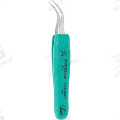 EXCELTA Tweezers: Stainless Steel, Point - Wafer-Handling Tweezers