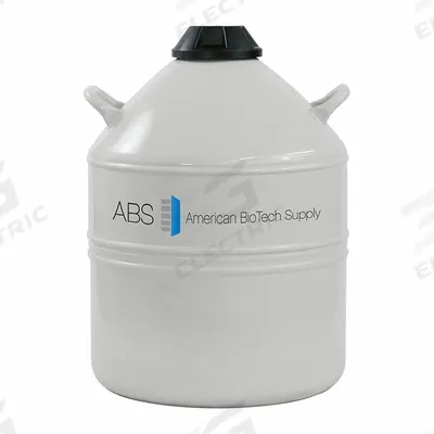 AMERICAN BIOTECH SUPPLY Liquid Dewar: 32 L Capacity, 17 in Overall Dia, 24 in Overall Ht - Cryogenic Dewars
