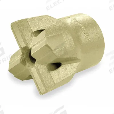 INGERSOLL RAND Carbide Tipped Drill Bit: H Thread, 1 1/2 in Drill Dia, 1 1/2 in Overall Lg - Drill Rod Tips