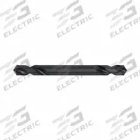 CLE-LINE Double End Drill Bit: 3/16", 135° Split Point, Black Oxide HSS (MPN C20501). Key specifications — attr1264839: Regular Spiral; attr1235897: 0.1875.