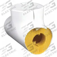 APPROVED VENDOR Pipe Fitting Insulation: Tee, Fiberglass, Slit, 1 in Thick, 1 1/4 in Inside Dia (MPN TEE404). Key specifications — Brand: APPROVED VENDOR.