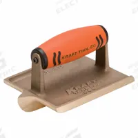 KRAFT TOOL Concrete Groover: Bronze, 6 in Blade Lg, 4 1/2 in Blade Wd, ProForm, 4 1/2 in Handle Lg (MPN CF305PF). Key specifications — attr1004985: Groover; attr1004984: KRAFT TOOL; attr1004993: ProForm.