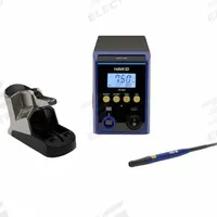 HAKKO Hot Air Rework Station: 1 Channel, 7 W, ESD Safe (MPN FR850-010). Key specifications — Handpiece Style: Hot Air Rework Tool; Manufacturer Part Number: FR850-010; ESD Safe: Yes; Brand: HAKKO.