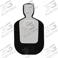 ACTION TARGET Shooting Range Targets: Cardboard, Silhouette Target, 3 3/4 ft Ht, 24 in Wd, 25 PK (MPN TQ-19CB BLACK-25). Key specifications — Color: Black; Target Style: Silhouette; Target Grouping: Scoring and Qualification; Material: Cardboard; Brand: ACTION TARGET.