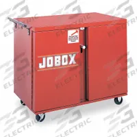 CRESCENT JOBOX Cabinet Workbench: 49 7/8 in x 26 7/8 in, Steel, Brown, Steel (MPN 678990). Key specifications — Included Components: Handle on Side; Assembly: Fully Assembled; Brand: CRESCENT JOBOX.