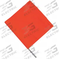 APPROVED VENDOR Traffic Flag: Traffic Flag, 24 in Wood Dowel, Blank, 24 in x 18 in Flag Size (H x W) (MPN 1EKR7). Key specifications — Product Type: Traffic Flag; Color: Orange; Brand: APPROVED VENDOR; Includes: 24 in Wood Dowel; Legend: Blank; Material: Vinyl.
