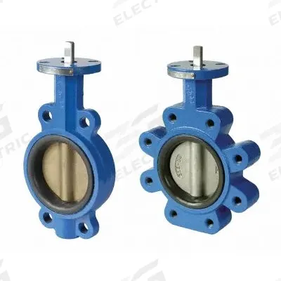 ABZ VALVES Butterfly Valves: 2 1/2 in Pipe Size, 250 psi Max. Pressure (CWP), Wafer - Ductile Iron General-Service Butterfly Valves