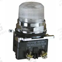 EATON Pilot Light: 30 mm Panel Mounting Size, Clear, Incandescent, 10250T Series (MPN 10250T206NC5N). Key specifications — Series: 10250T; Brand: EATON; Includes Push-To-Test: No Push-To-Test Included.