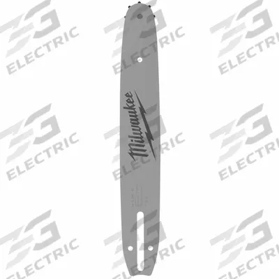 MILWAUKEE Guide Bar: 12 in Compatible Bar Lg, 3/8 in, 0.05 in Gauge - Bars