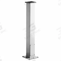 HOFFMAN Pedestal Column: Steel, NEMA 12/4, 35 in Overall Ht, 4 in Overall Wd, 4 in Overall Dp (MPN A44CCOL). Key specifications — Brand: HOFFMAN; Features: Flanges at Each End and a Gasketed Access Plate; Material: Steel.
