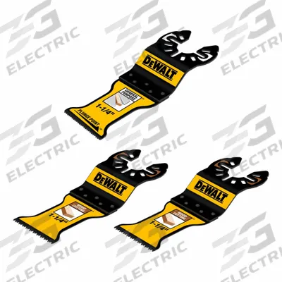DEWALT DEWALT OSC Wood and General Purpose Combo (3 PK): 3 Blades, Semi-Circular - Open-Back Universal OIS Mounted Sets