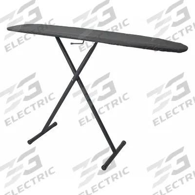 HOSPITALITY 1 SOURCE Ironing Board: Full Size, Charcoal, 54 in Overall Lg - Standard Ironing Boards