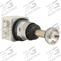 SCHNEIDER ELECTRIC Joystick Operator: Vertical Operation, 2 Positions, Momentary, Latching (MPN 9001K70). Key specifications — Bezel Material: Metal; Contact Form: Not Included; Switch Action: Momentary; Series: 9001K; Brand: SCHNEIDER; Number of Positions: 2 + Center Off.