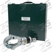 GREENLEE Remote Powered Crimping Head: P-Die/U-Die, 1,500 kcmil Max Copper, 1,250 kcmil Max Aluminum (MPN RK1550FT). Key specifications — attr664980: GREENLEE; attr664997: Remote Hydraulic Crimping Tool; attr664981: P-Die; attr666526: 3/8 in Male Screw-Type Coupler; attr664982: Greenlee.