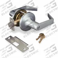 ASSA ABLOY ACCENTRA Door Lockset: Classroom Lever Locksets, Chrome, ADA Compliant, LFIC (MPN AU5408LN x 626 x YMS). Key specifications — Ligature Resistance: Not Ligature-Resistant; Brand: ASSA ABLOY ACCENTRA; Lockset Function ANSI Code: F84; Visual Indicator Message: No Message; Lockset Style: Augusta; ADA Compliant: Yes; Finish: Satin Chromium-Plated : Heavy Gauge Steel.