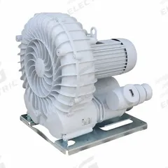 SCHMALZ Vacuum Blower: 440 cu m/hr, 76 mm, 4 in G Female, 10.04.01.00098, SB, Three Phase, 265/460V. Key specifications — attr123938: 10.04.01.00098; attr1014957: 265/460V; attr1014966: 20.6/11.9/19.6/11.5/22.5 A.