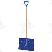 APPROVED VENDOR Snow Shovel: Plastic, 13 1/2 in Blade Lg, 18 in Blade Wd, 2.9 mm Gauge (MPN 32KX18). Key specifications — Brand: APPROVED VENDOR; Handle Grip: D Grip.
