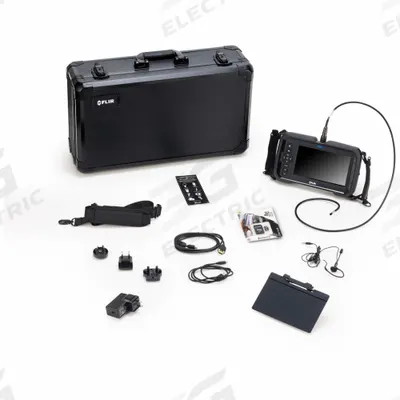 FLIR Videoscope Kit: 1280 x 720, 1 m Shaft Lg, 5.5 mm Shaft Dia, 5.5 mm Camera Dia - Standard Single View Borescopes