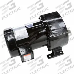 LEESON AC Gearmotor: Parallel, Single Output Shaft, 3-Phase, TEFC, 91 RPM, 336 lb-in Max Torque (MPN 107035.00). Key specifications — Brand: LEESON; Full Load Current: 2.0/1.0 A.