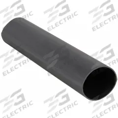 3M Heat Shrink Tubing: 2 in I.D. Before Shrinking, 0.07 in I.D. After Shrinking, 12 in Lg, 50 PK (MPN ITCSN-2000-12"-BLACK-50 PCS). Key specifications — Color: Black; Brand: 3M.