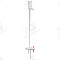 KIMBLE Automatic Fill Buret: 50 mL, B, 735 mm, ±0.10 mL, 0.1 mL Inc, Borosilicate Glass (MPN 17051F-50). Key specifications — attr1371335: No; attr1371313: ±0.10 mL; attr1371332: KIMBLE; attr1371322: Borosilicate Glass.