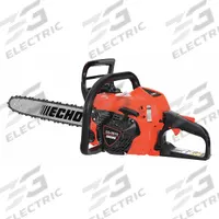 ECHO Gas-Powered Chainsaw: 16 in Bar Lg, Rear Handle, Auto/Adj/Auto Chain Oiler, 2.2 hp Horsepower (MPN CS-3510-16). Key specifications — Engine Cycle: 2-Cycle; Brand: ECHO; Chain Oiler: Auto/Adjustable.